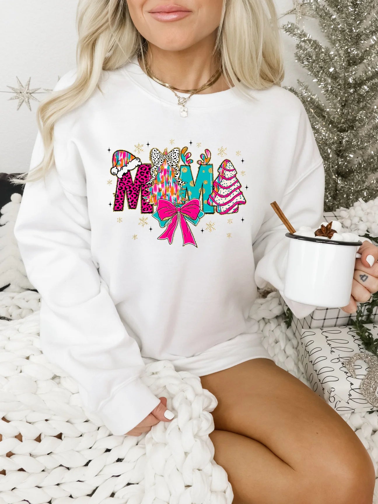 Mama Christmas Crewneck