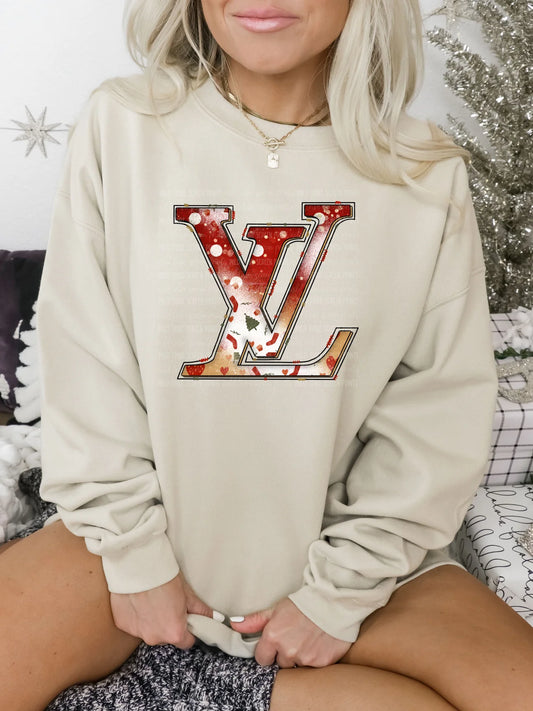 LV Christmas Crewneck