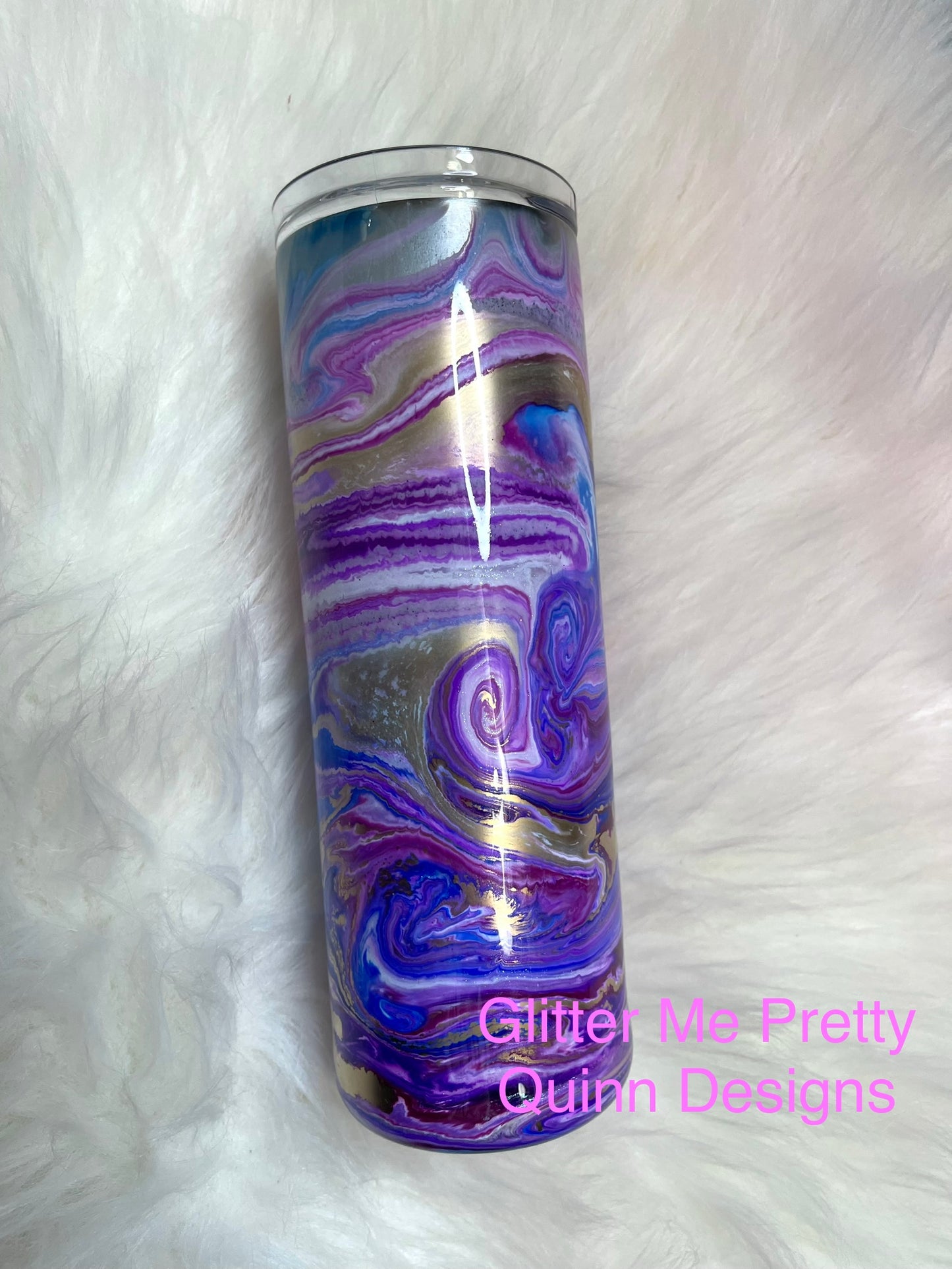 20oz Custom Swirl Tumbler