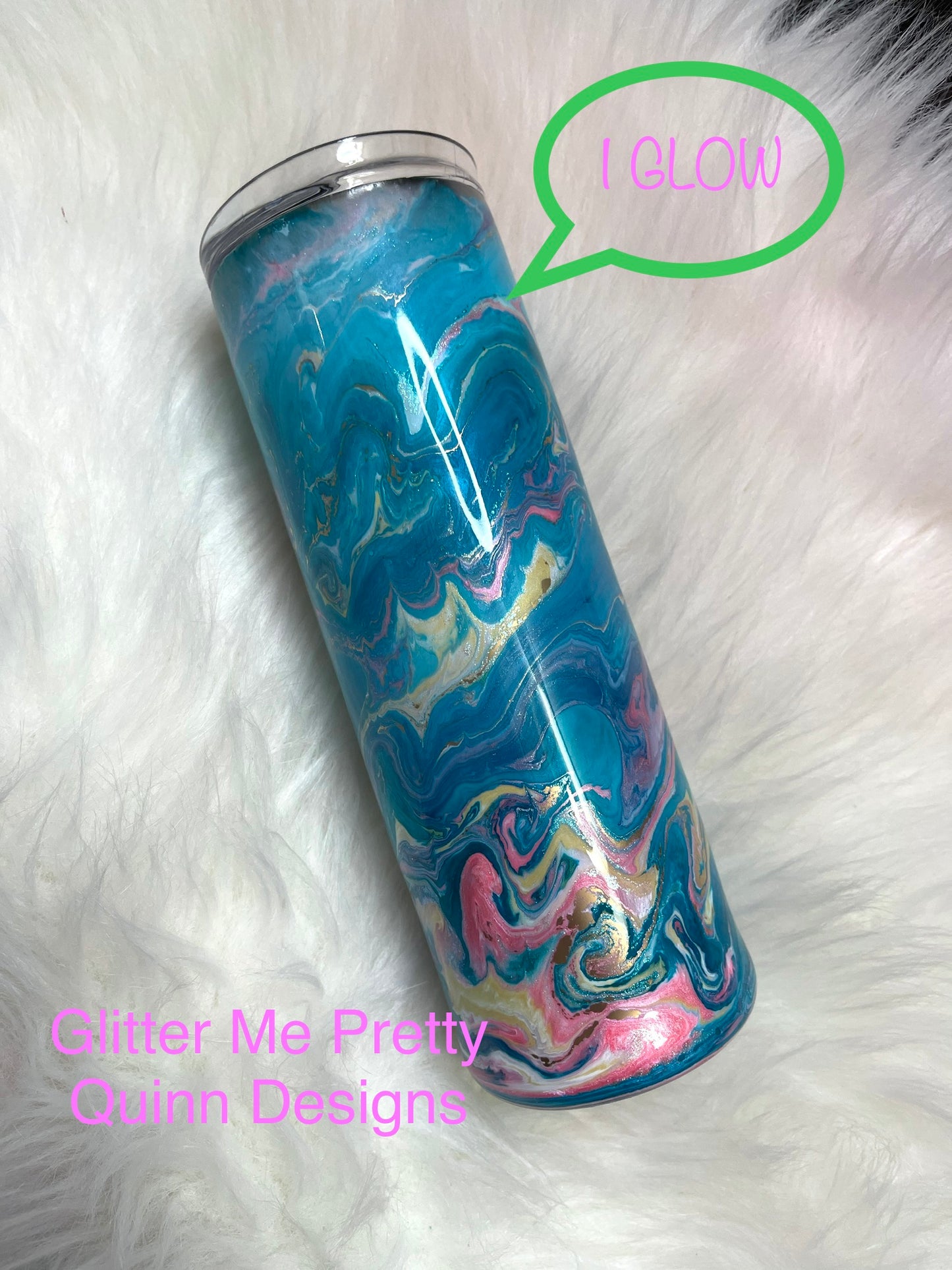 20oz Custom Swirl Tumbler